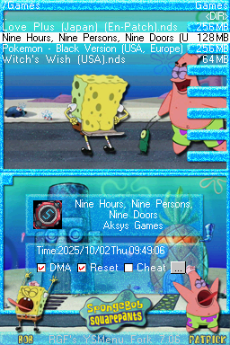 SpongeBob and Patrick